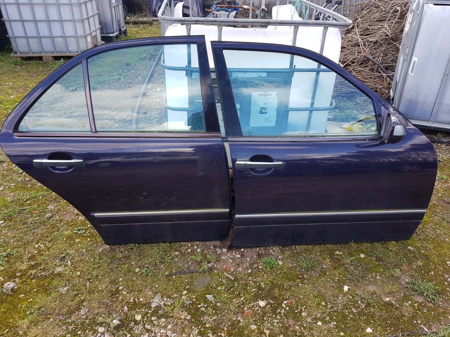 Mercedes E Klasse w 210 portieren RV+RA bj 96 tot 2000, -, Utilisé, Porte, -