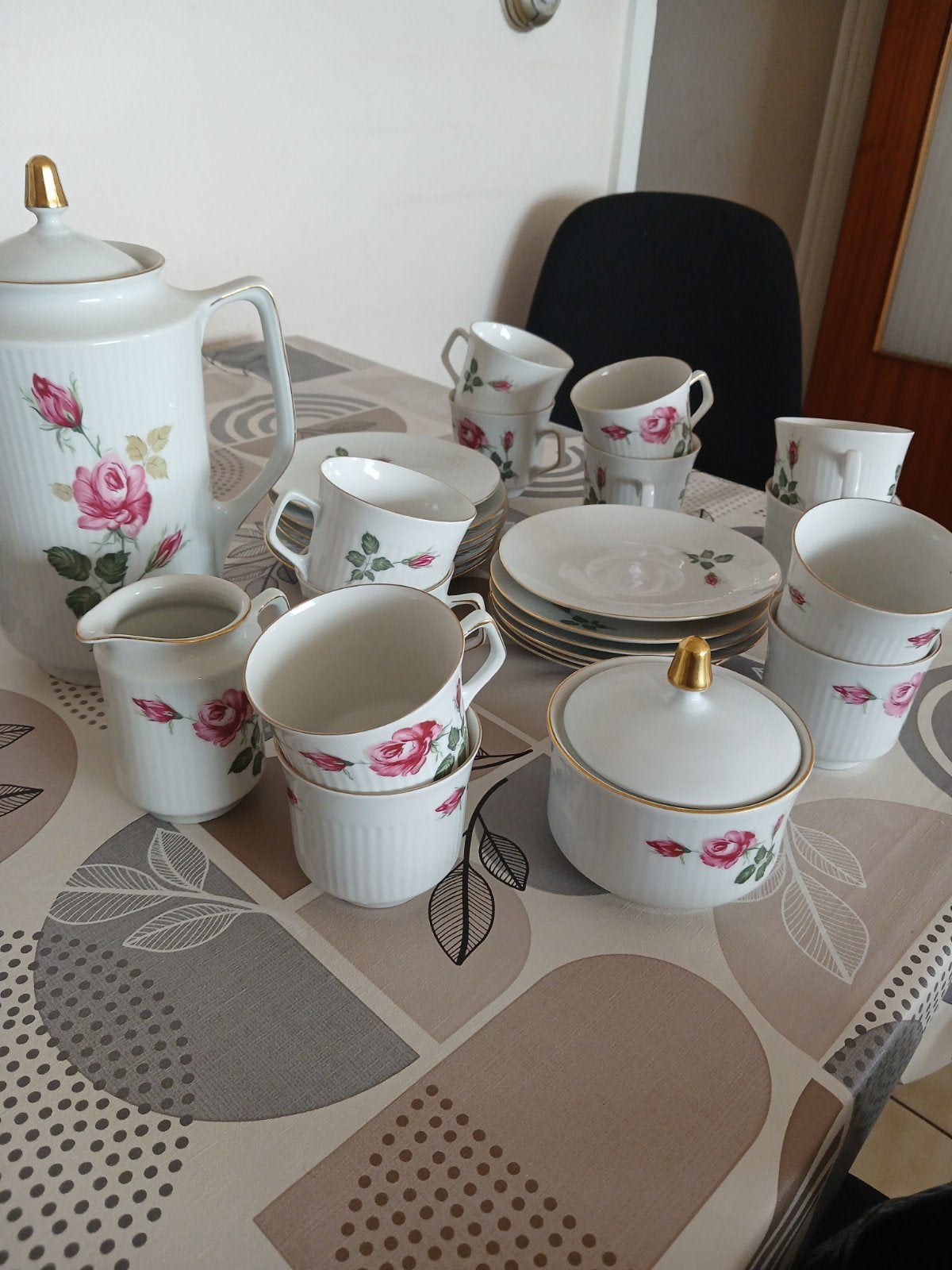 12 delig koffieservies bavaria, Antiek en Kunst, Ophalen