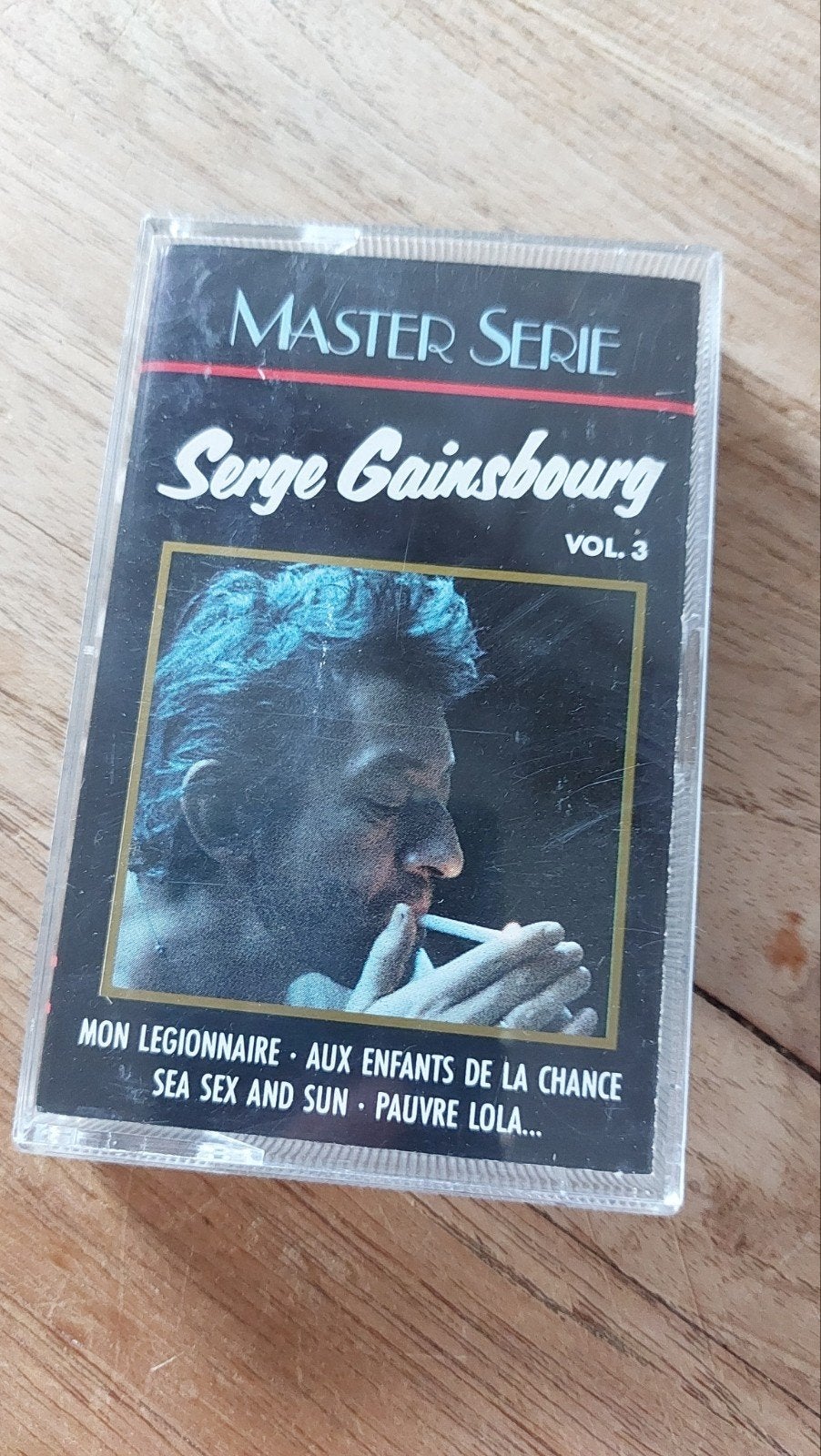 Serge Gainsbourg K7 audio Master série vol.3, Cd's en Dvd's, Cassettebandjes, Ophalen of Verzenden, Origineel