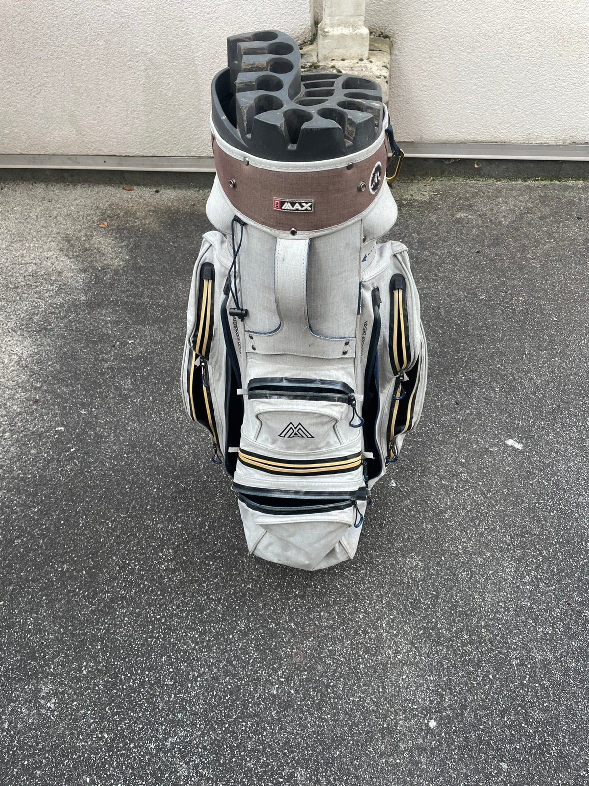 BigMax waterdichte golftas, Ophalen, Gebruikt, Tas, Overige merken