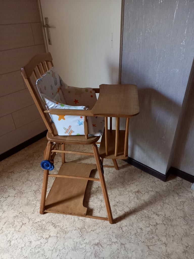 Kinderstoel – tafel Vintage., Ophalen