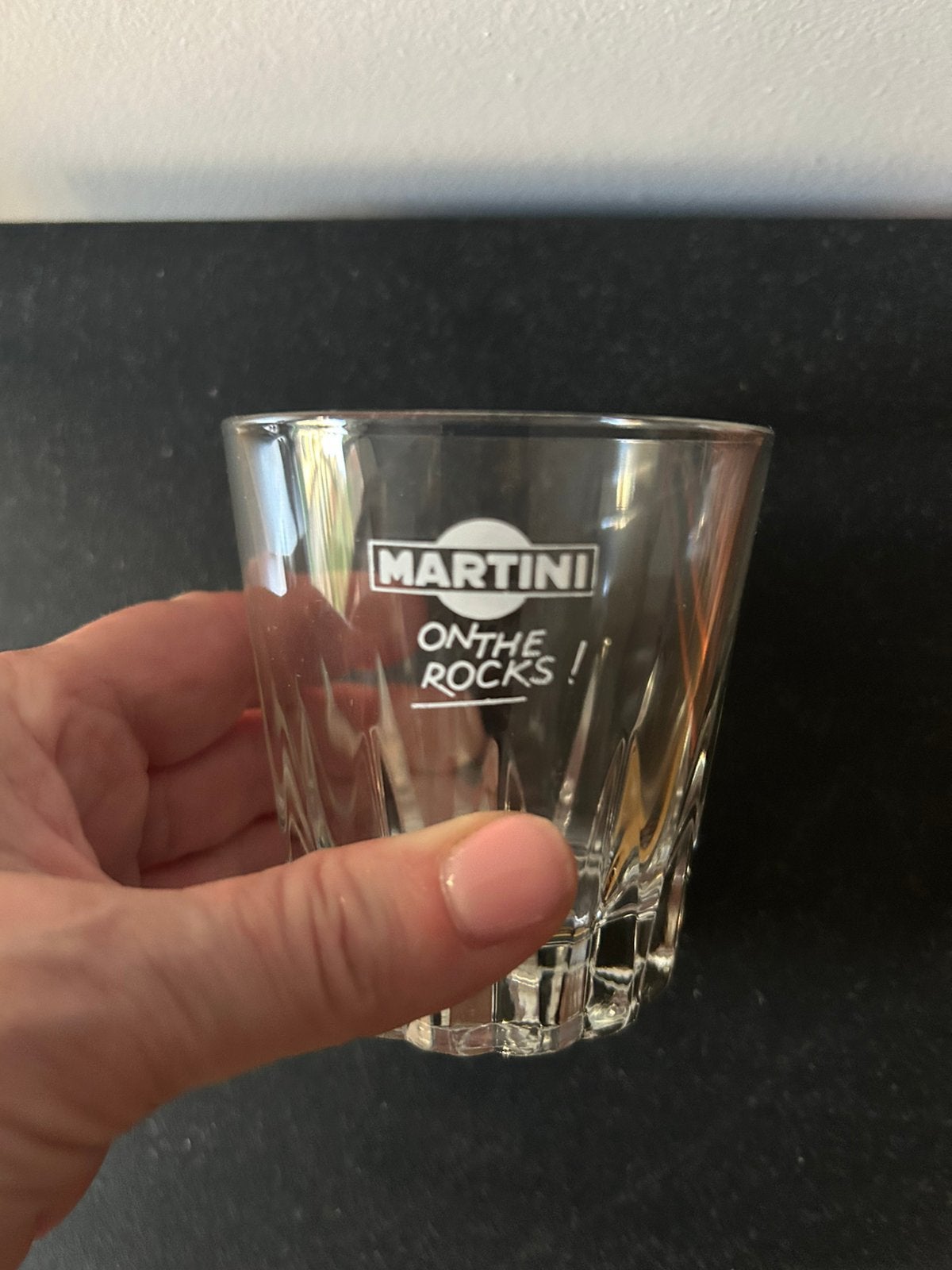 Glazen Martini On The Rocks H8cm, Ophalen, Nieuw