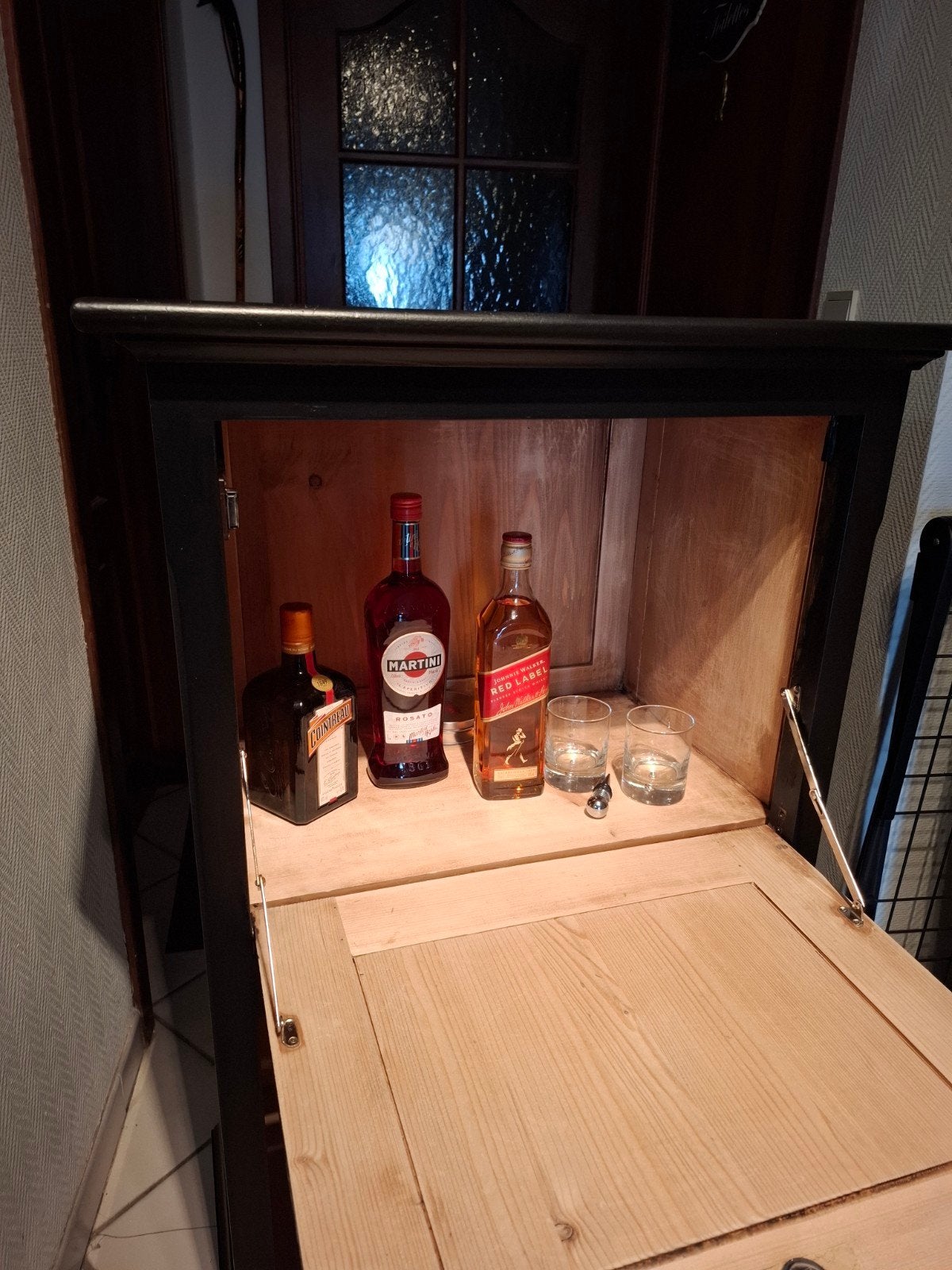 Bar meubles, Maison & Meubles, Accessoires pour la Maison | Autre, Enlèvement, Noir, Bois
