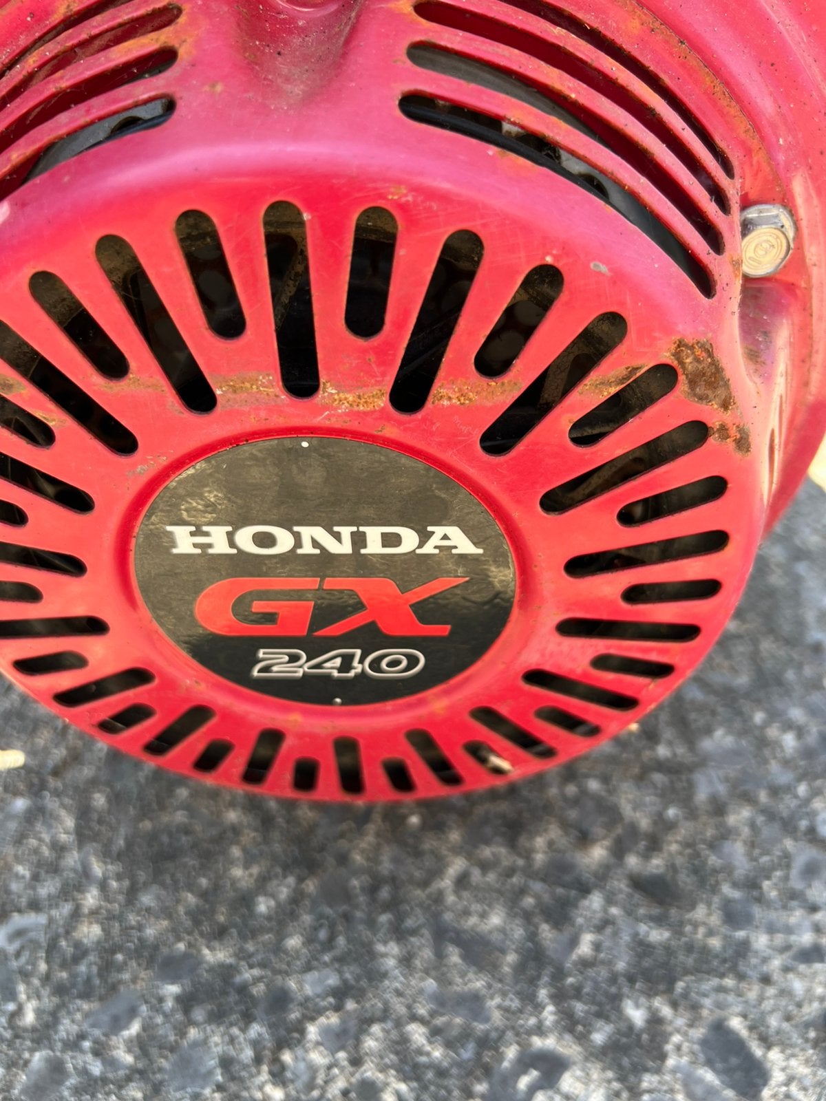 Honda GX 240 motor, Ophalen, Gebruikt, Benzinemotor