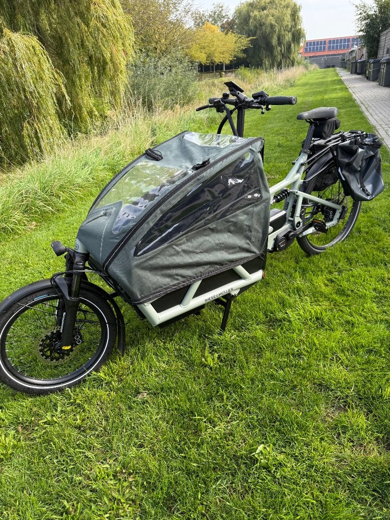 elektrische bakfiets, 2 kinderen, Schijfrem, Ophalen, Overige merken