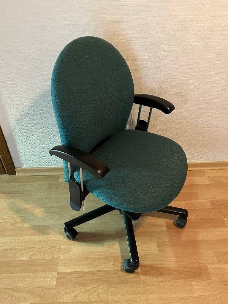 Bureaustoel groen, Utilisé, Chaise de bureau, Ergonomique, Vert
