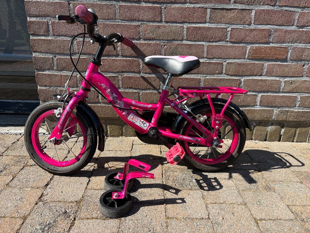 Kinderfietsje, Fietsen en Brommers, Fietsen | Kinderfietsjes, Ophalen, Zijwieltjes, Gebruikt, Minder dan 16 inch