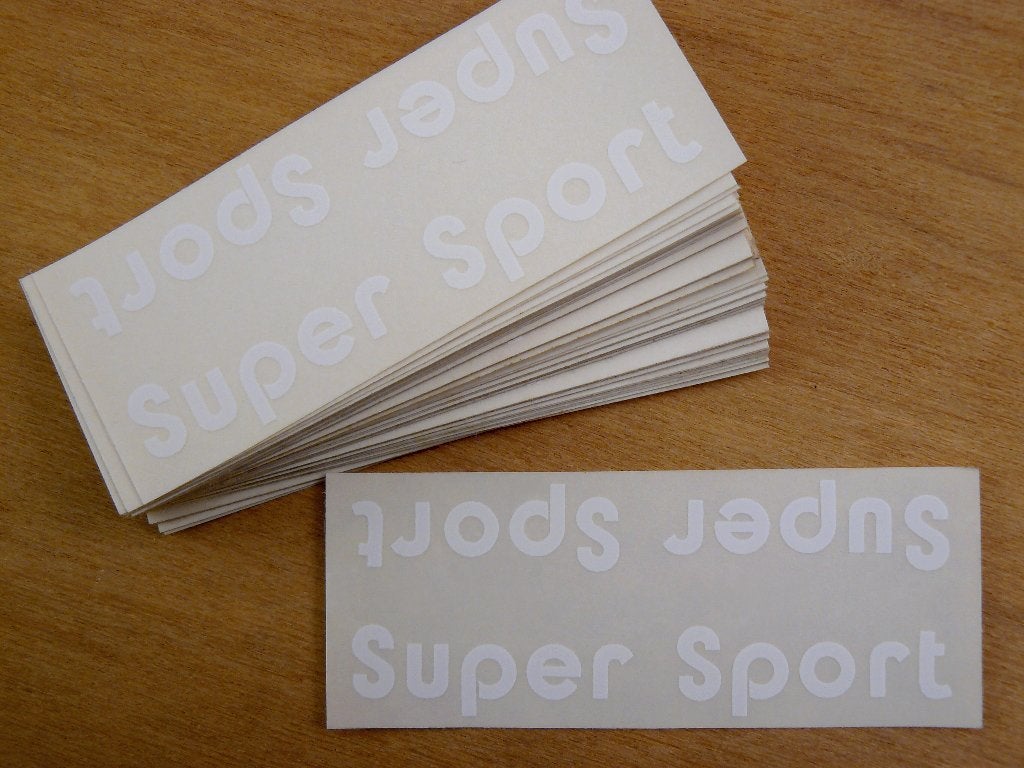 Stickers fiets "Super Sport", Envoi, Neuf