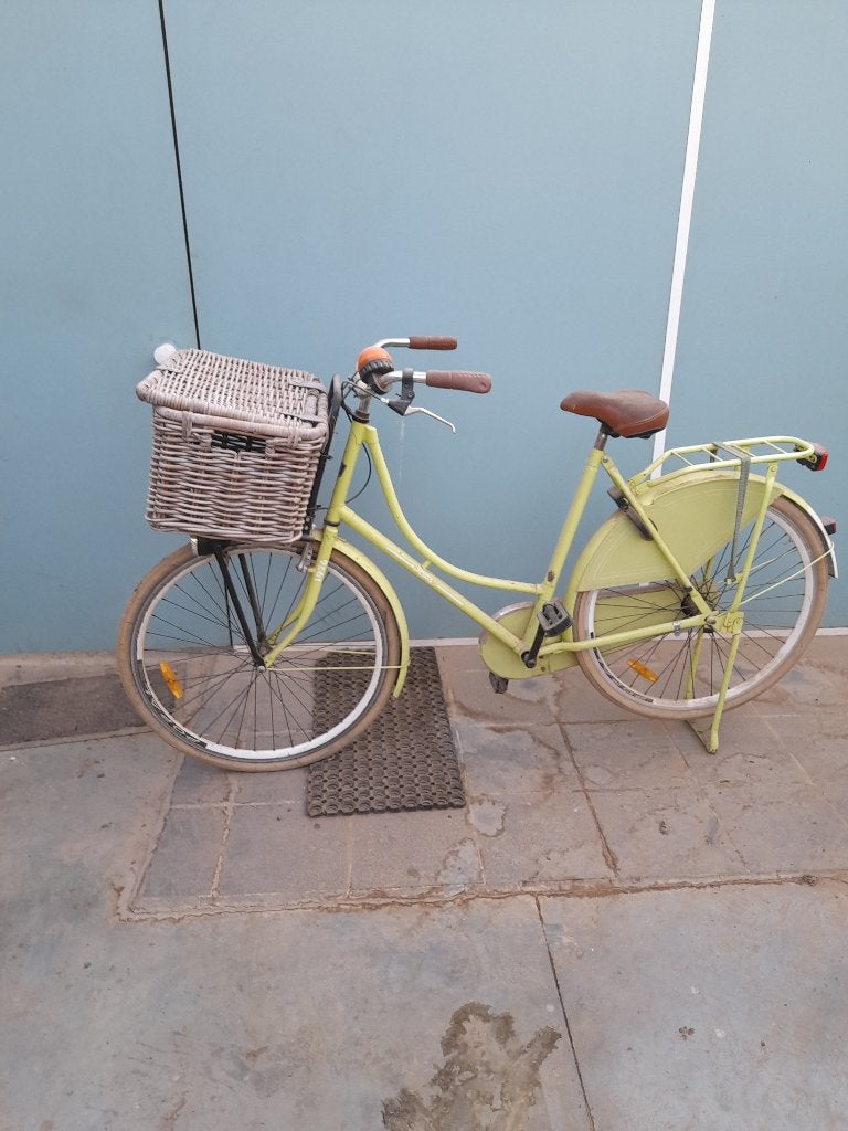 bakfiets, Ophalen, Zo goed als nieuw