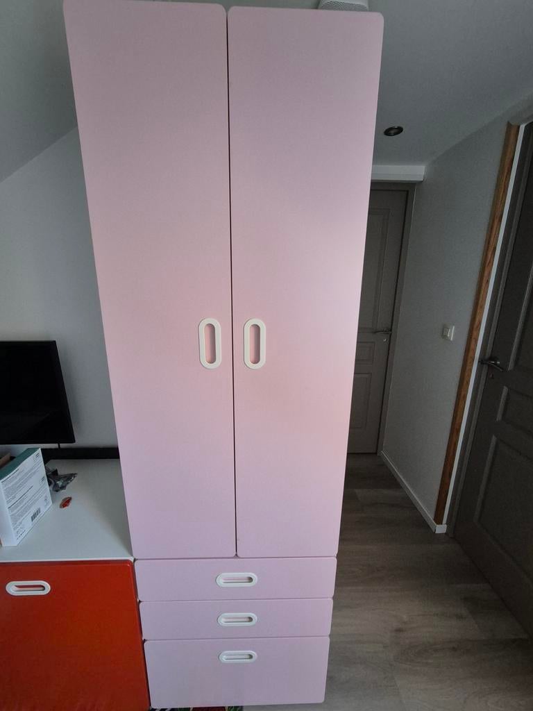 3 ikea kasten rose, Ophalen, Zo goed als nieuw