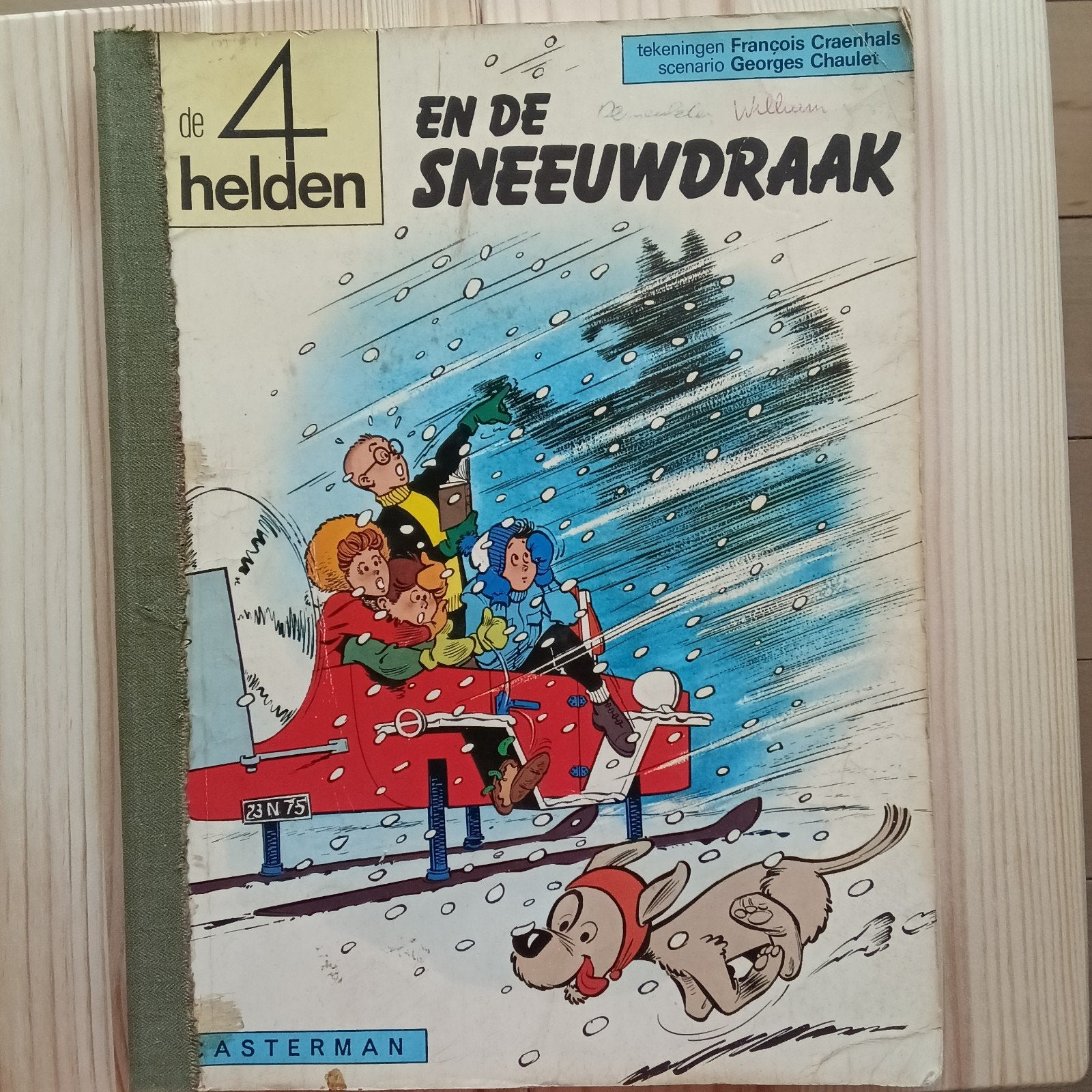 De 4 helden en de sneeuwstorm, Ophalen of Verzenden