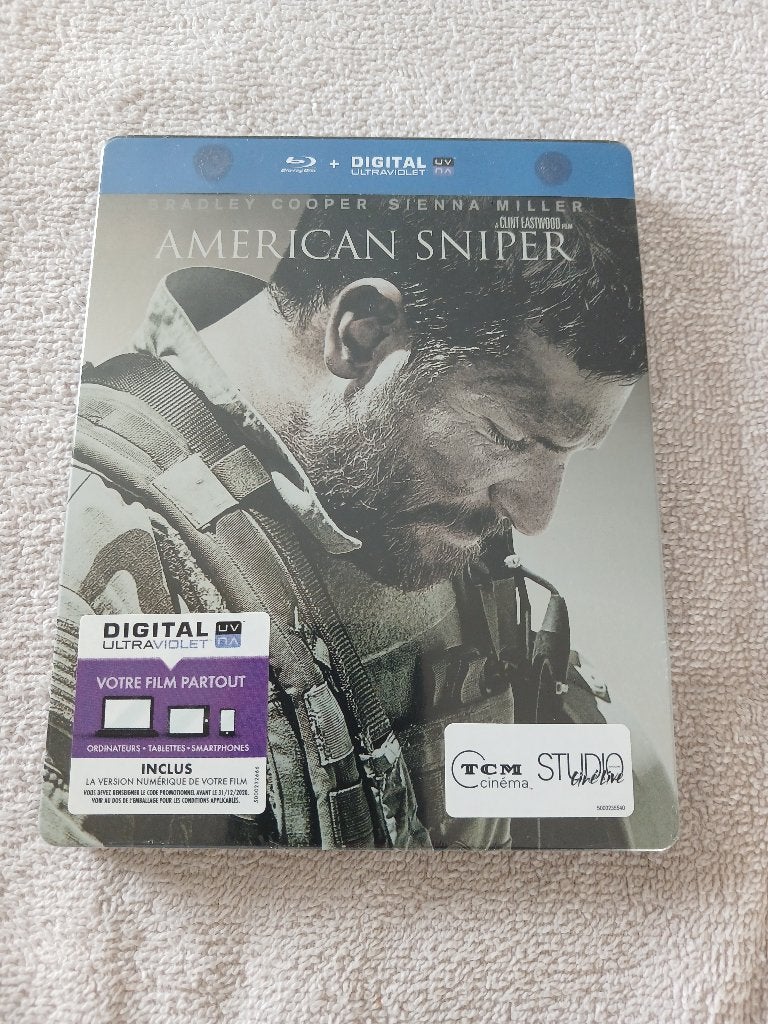 AMERICAN SNIPER STEELBOOK, Ophalen, Italiaans, Blu-ray, Nieuw in verpakking