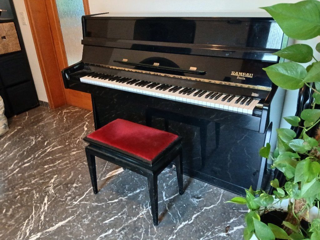 Piano droit RAMEAU, Musique & Instruments, Pianos, Brillant, Enlèvement, Utilisé, Piano