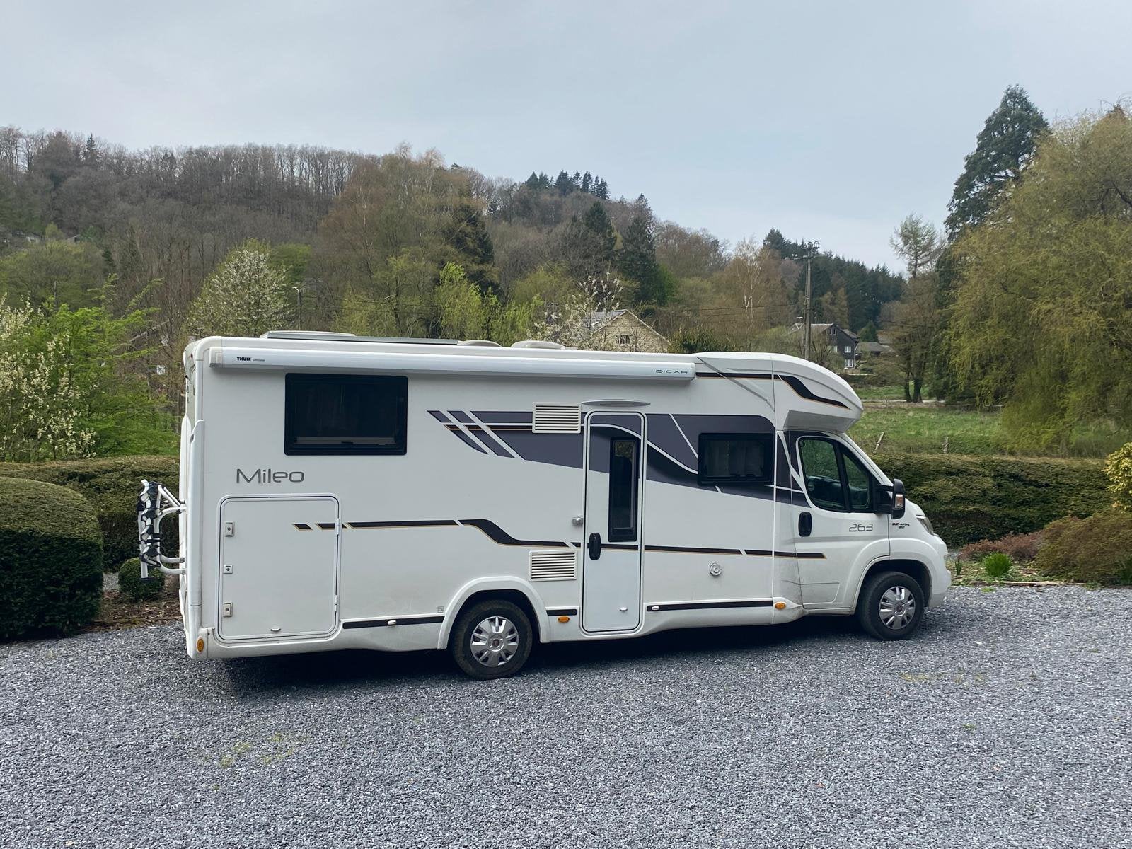 Camper bouwjaar 2019, Caravans en Kamperen, Mobilhomes, Particulier, tot en met 5, Half-integraal, Benimar, Fiat, 6 tot 7 meter