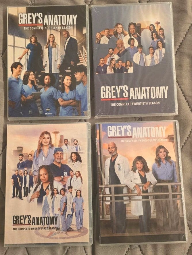Grey's Anatomy seizoen 19 20 21 en 22, Ophalen of Verzenden, Engels, Engels