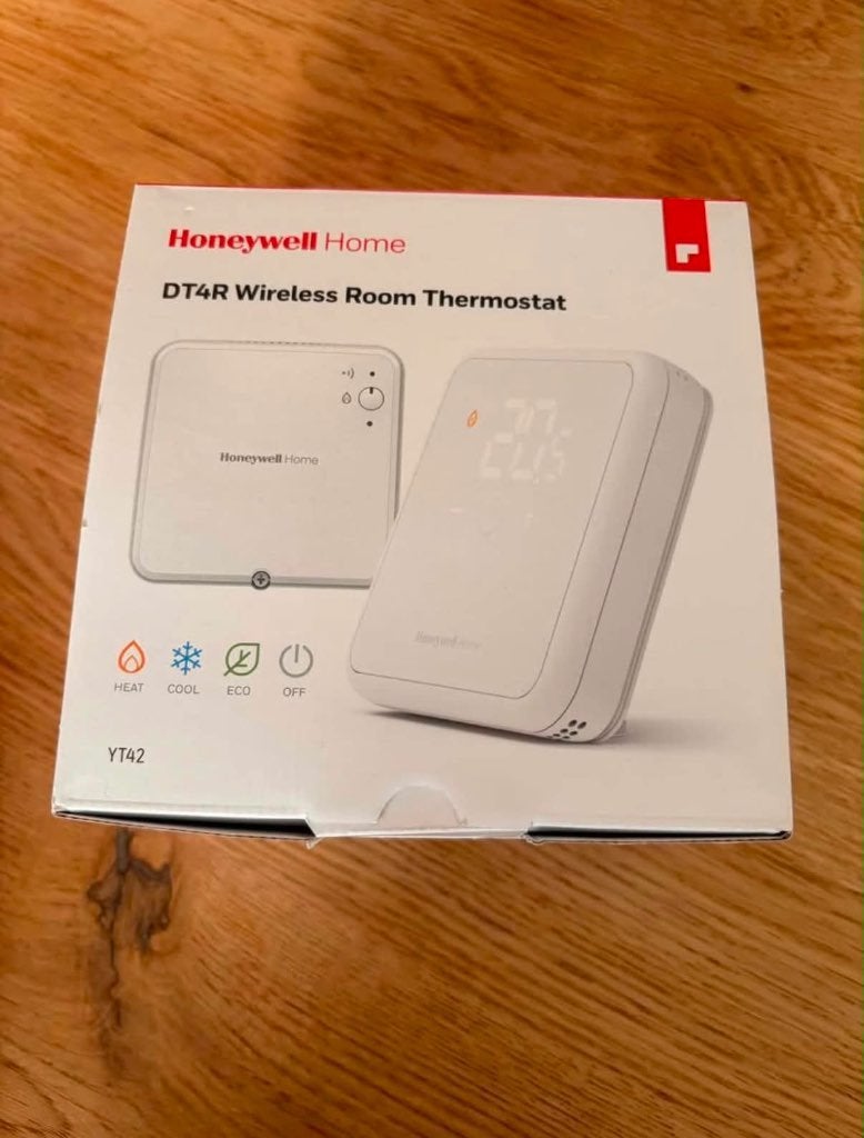 Thermostat Honeywell DT4R wireless, Ophalen, Slimme thermostaat, Nieuw