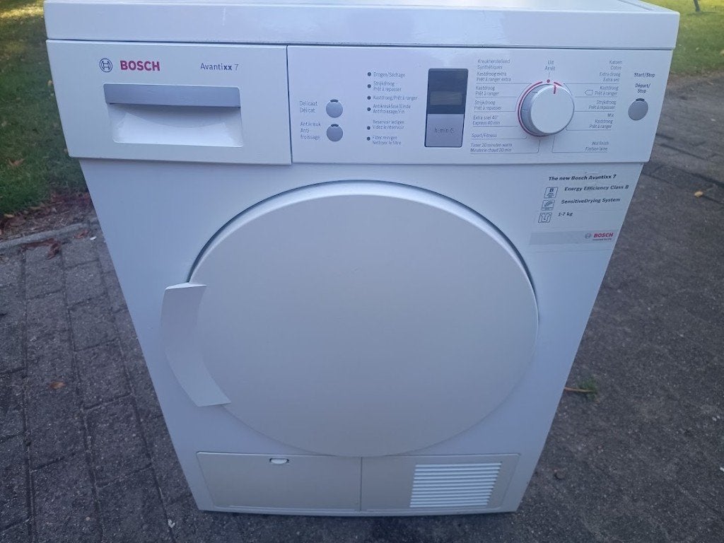 Bosch Avantixx 7, Electroménager, 6 à 8 kg, 85 à 90 cm, Chargeur frontal, Enlèvement