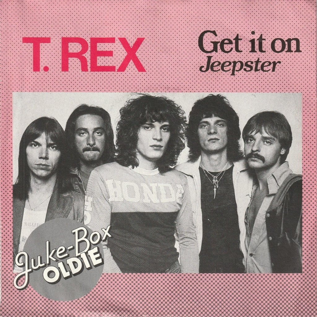 T. Rex - Get it on / Jeepster, Fotohoes, Verzenden, Zo goed als nieuw, Rock en Metal