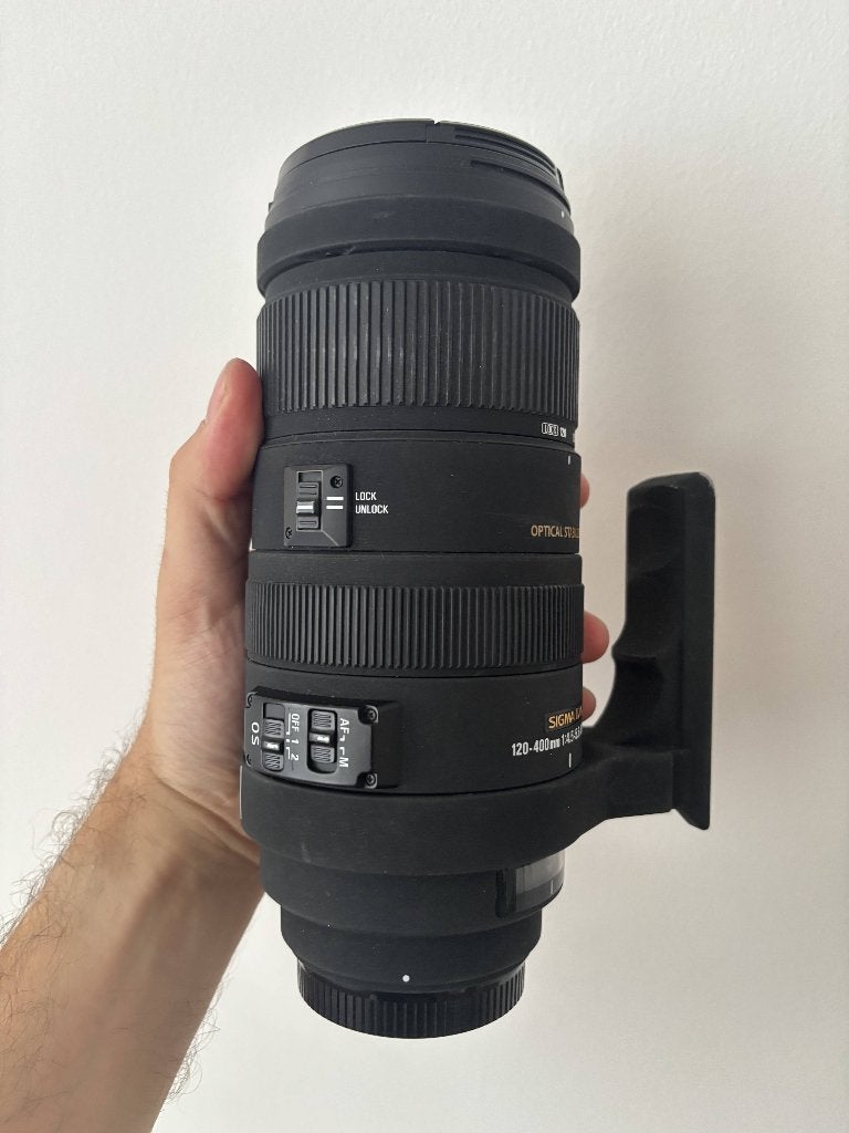 Objectif Sigma 120-400mm DG OS Monture CANON, TV, Hi-fi & Vidéo, Photo | Lentilles & Objectifs, 400 mm, Collier de trépied, Sigma