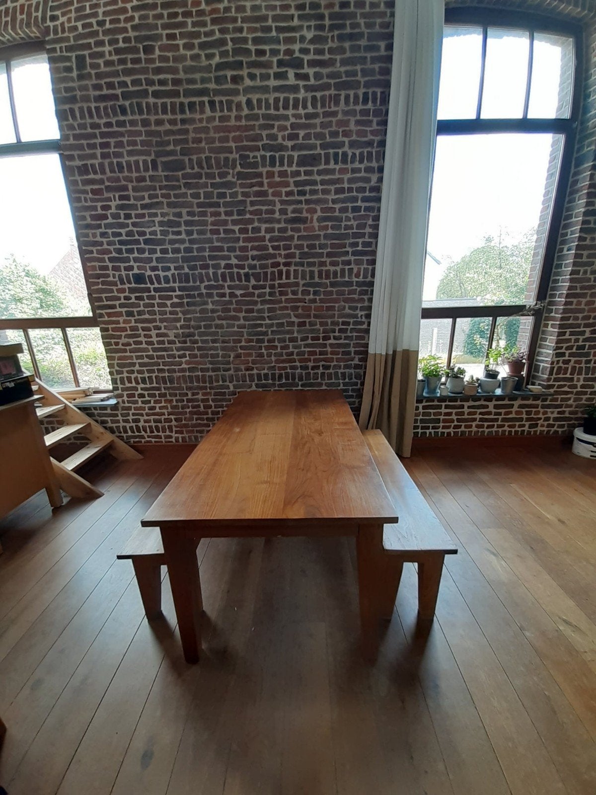 Table et bancs salle à manger, Maison & Meubles