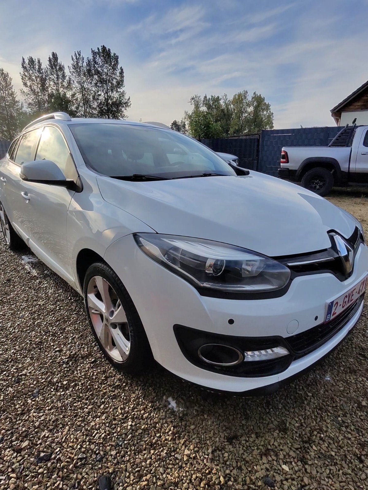 Renault Megane 2014 - zeer proper, Auto's, Euro 5, Stof, Zwart, Wit