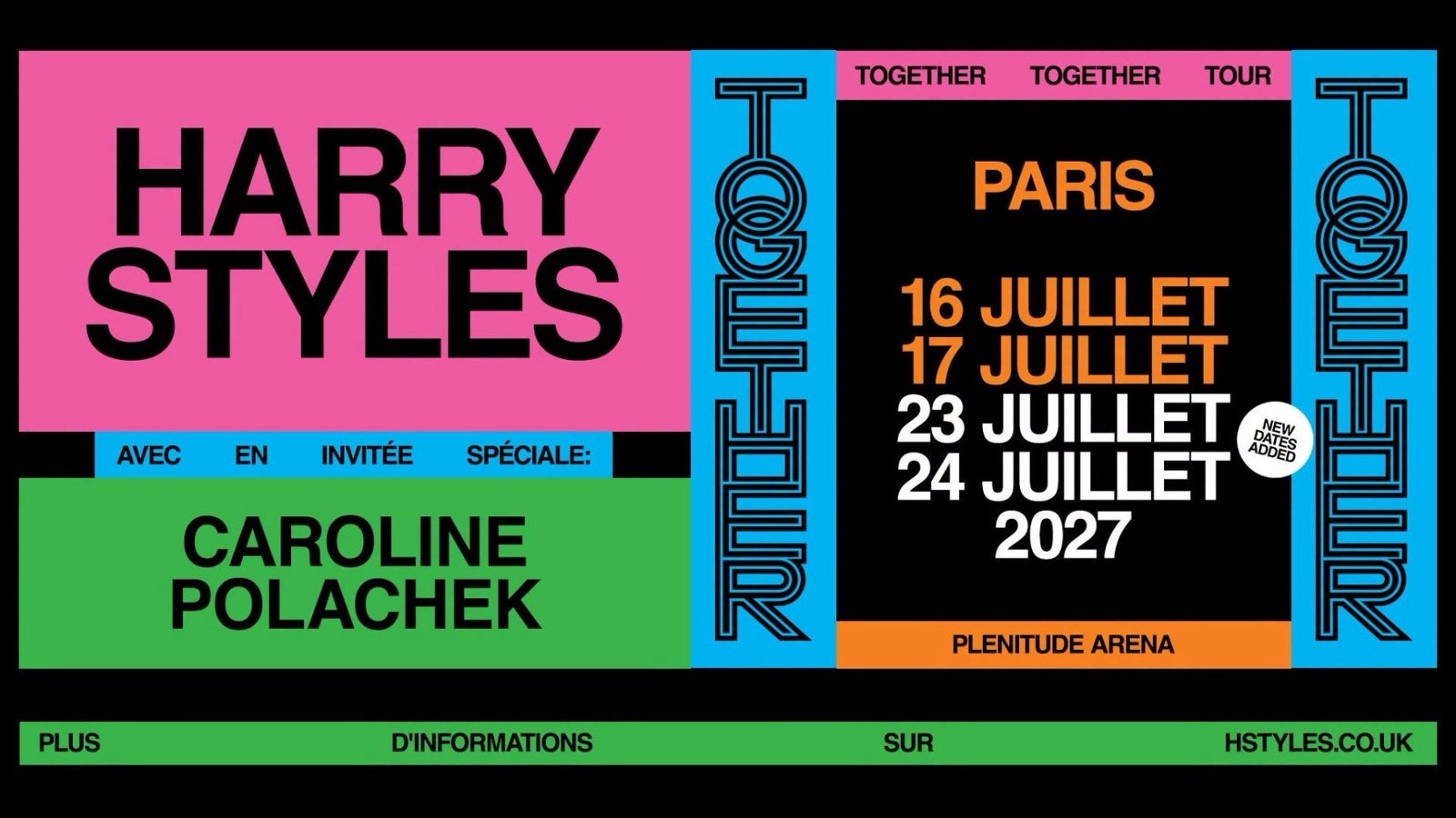 Harry Styles Parijs 2 tickets, Tickets en Kaartjes, Twee personen, Juli