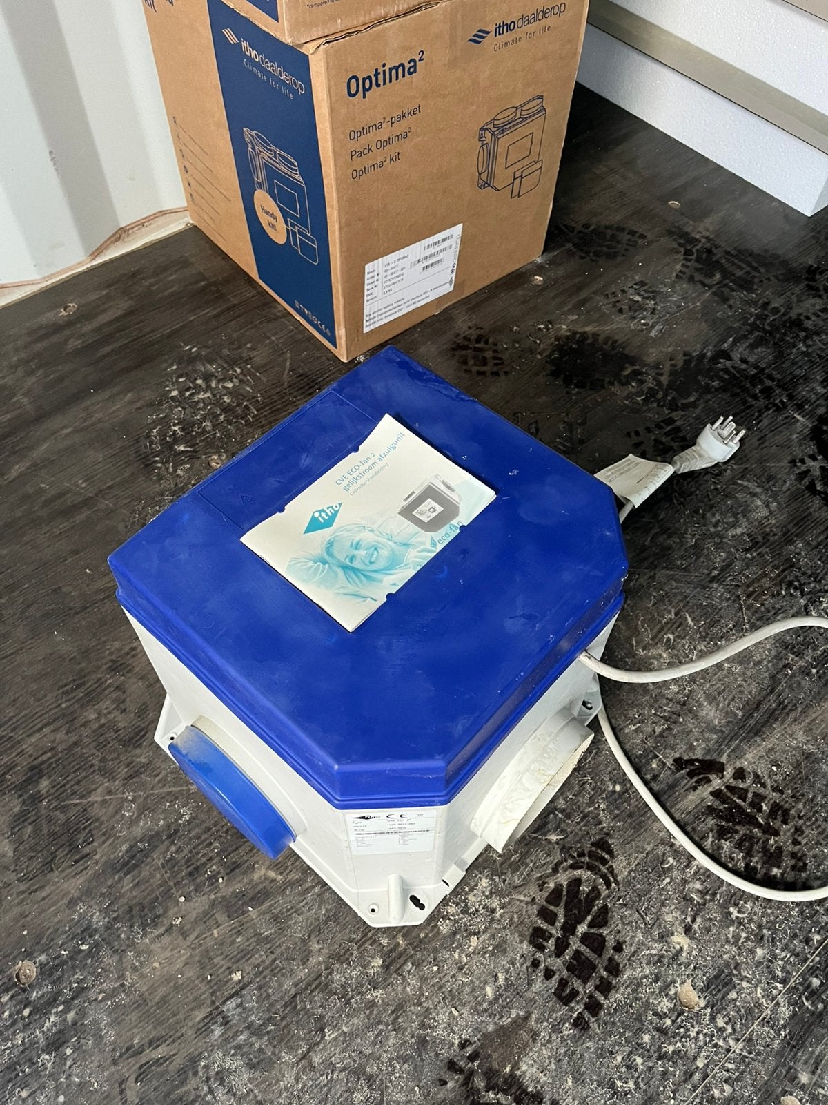 Itho ventilatiebox, Ophalen of Verzenden, Gebruikt, Ventilator en Afzuiger