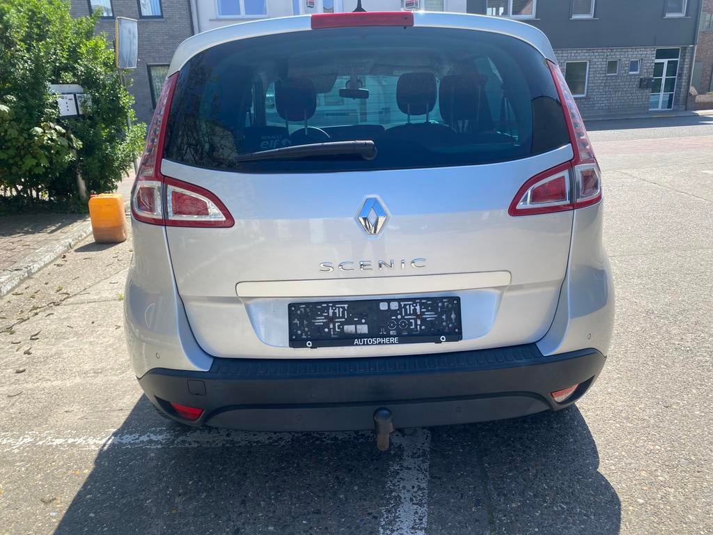 Renault scenic automaat benzine, Auto's, Monovolume, Euro 6, 4 cilinders, Leder en Stof