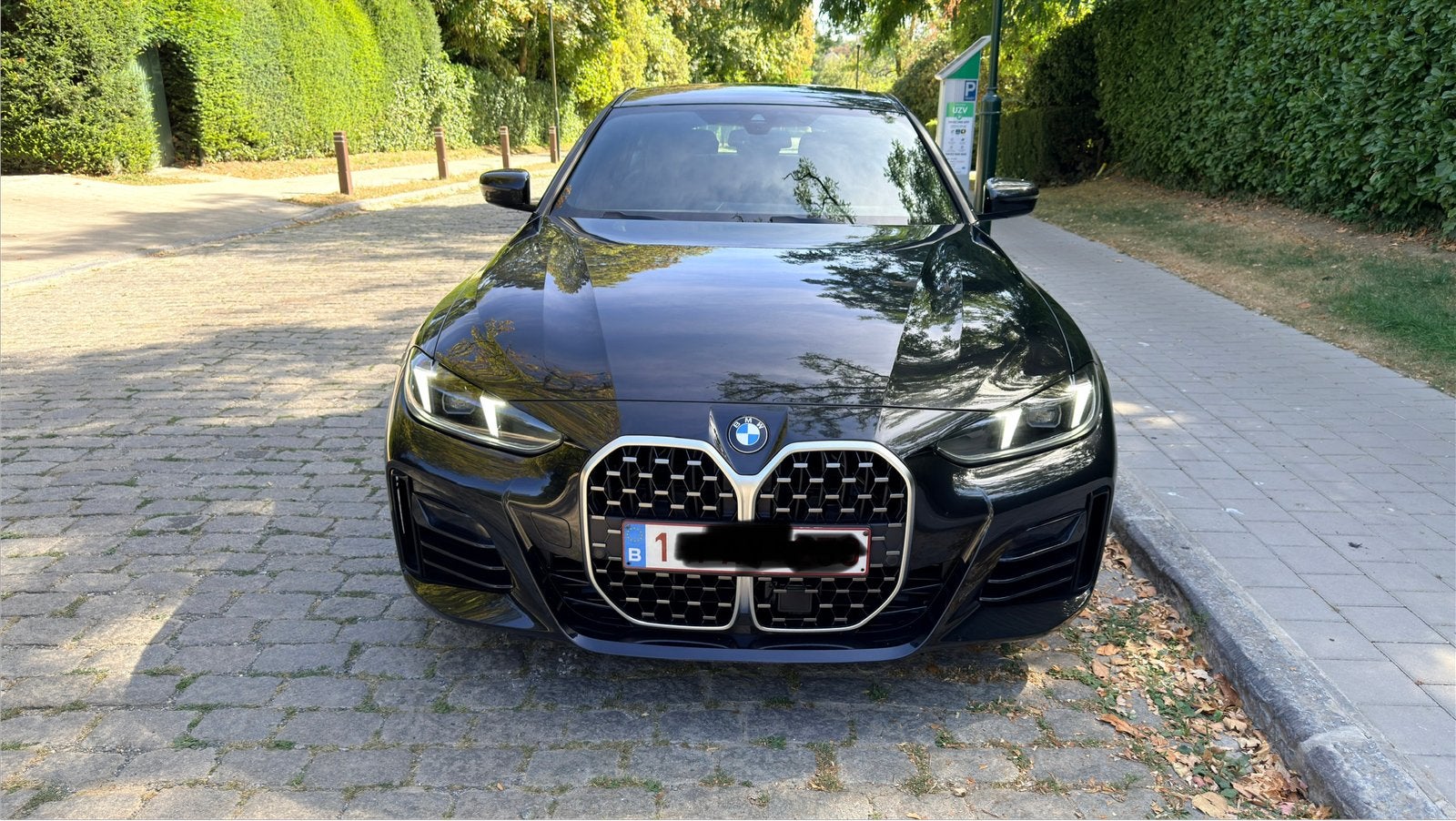 BMW 430 Gran Coupe xDrive Msport, Auto's, Automaat, 1998 cc, Zwart, Leder