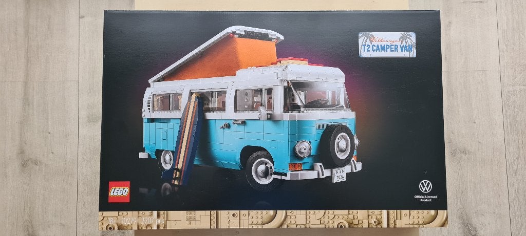 lego Volkswagen T2 Kampeerbus (10279), Ophalen, Lego, Nieuw, Ideas