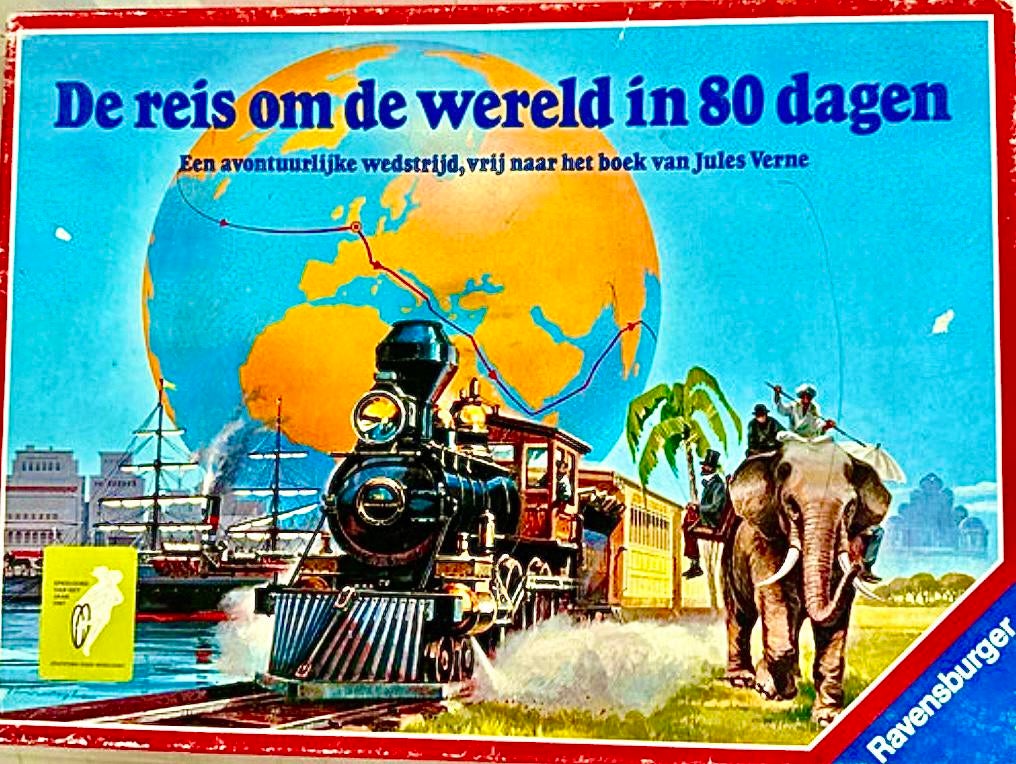 De reis rond de wereld in 80 dagen Bordspel 1987, Ophalen of Verzenden