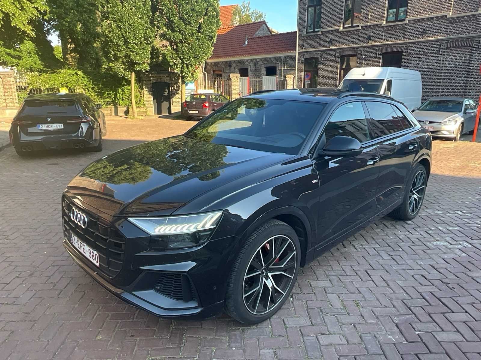 2020 Audi Q8, Auto's, Gebruikt, Euro 6, Overige brandstoffen, Bedrijf