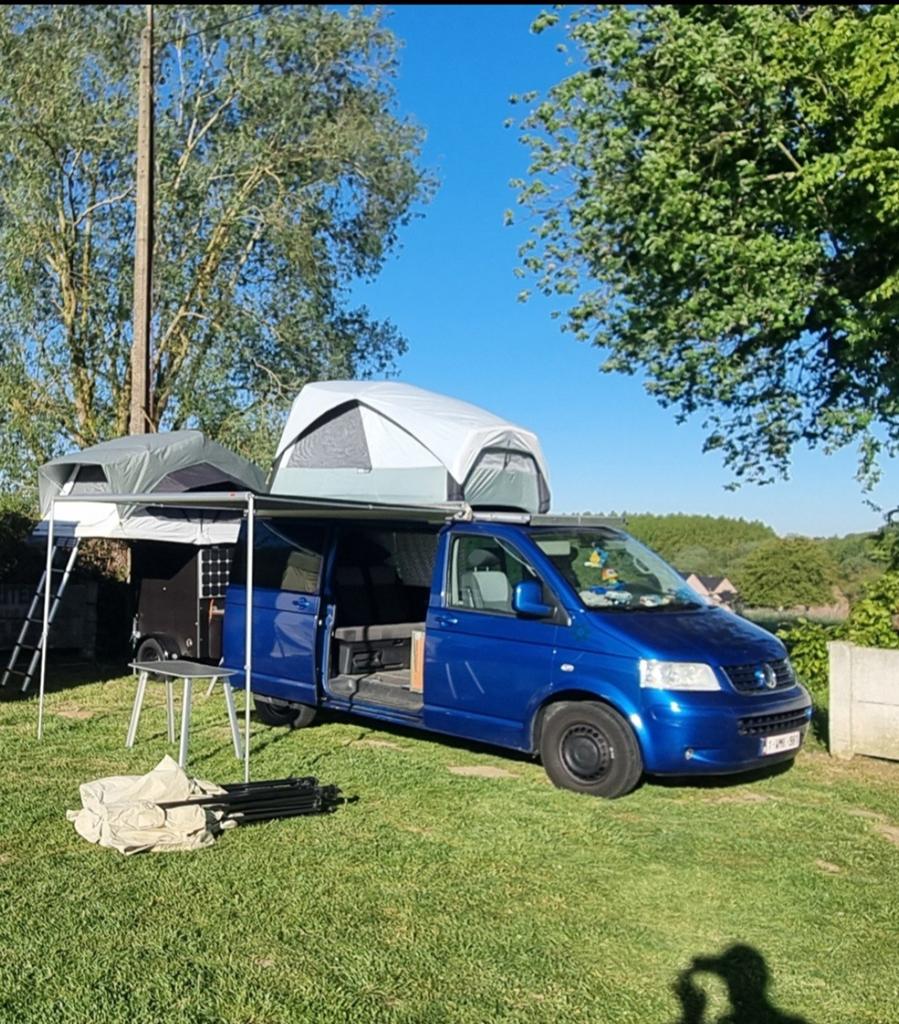 Vend ou echange Vw t5 multivan 7 place 7 couchage camper, Particulier