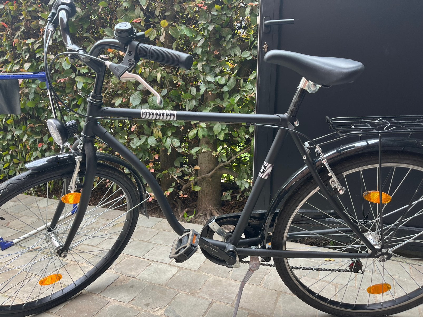 Jongensfiets Minerva maat 48, Gebruikt, Velgrem, Versnellingen, Minder dan 49 cm