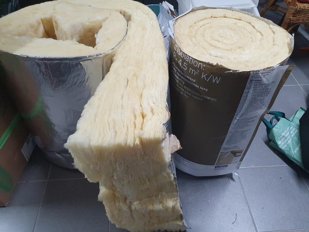 Isolatiemateriaal 4,5 rd, Doe-het-zelf en Bouw, Isolatie en Afdichting, Ophalen