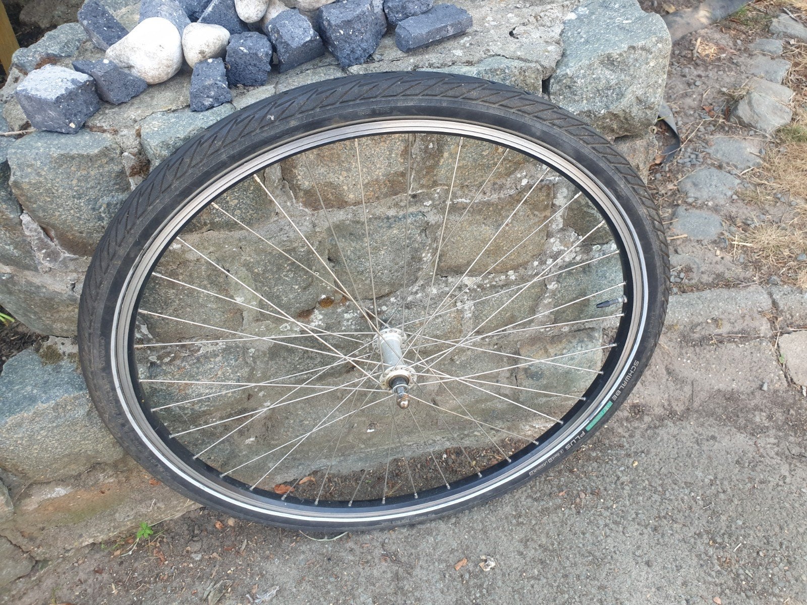 28 inch voorwiel black, Fietsen en Brommers, Ophalen