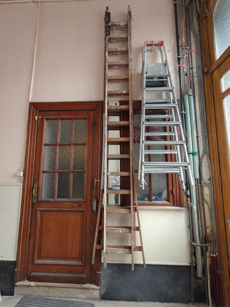 Ladder, Ophalen, Gebruikt, Ladder
