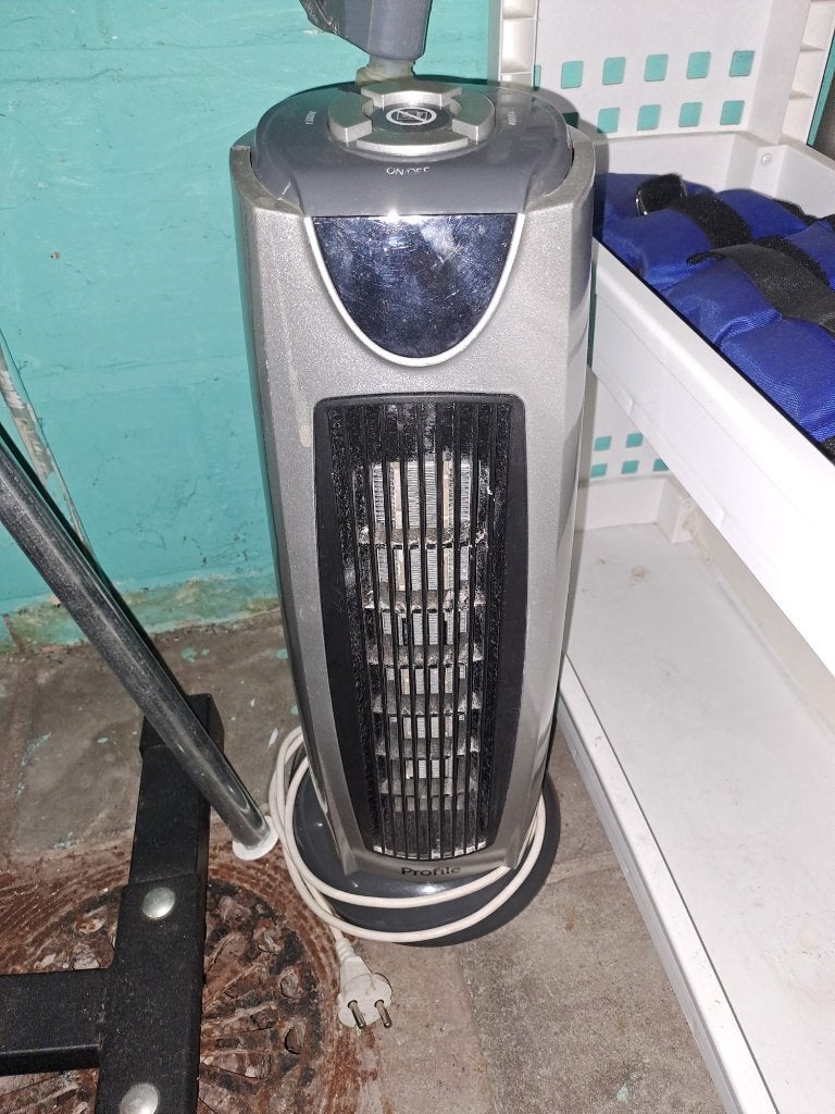 Profile Ventilatorkachel - Keramische Kachel - Bijverwarming, Ophalen, Zo goed als nieuw