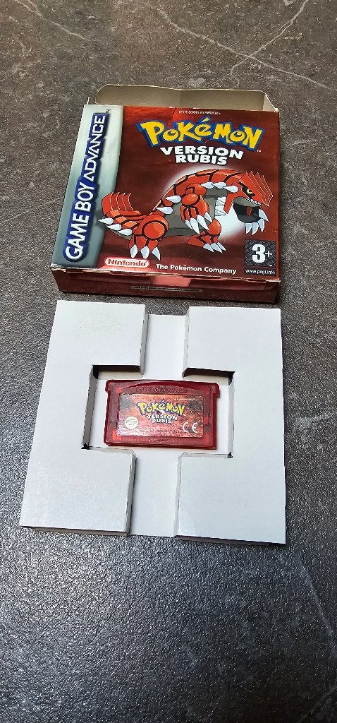 Pokémon Rubis en boite, Consoles de jeu & Jeux vidéo, Jeux | Nintendo Game Boy, Enlèvement ou Envoi, Utilisé