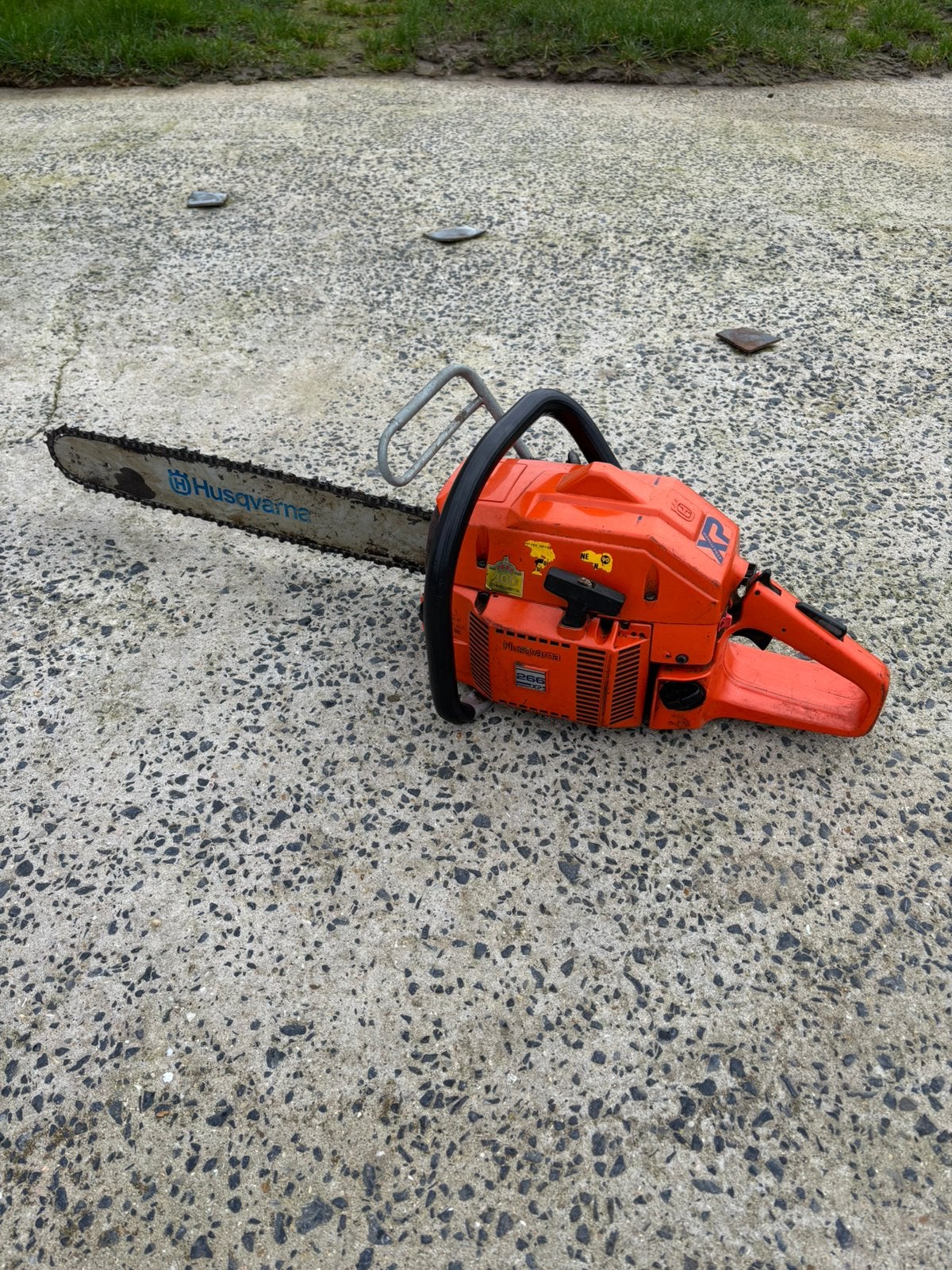 Husqvarna 266xp kettingzaag, Enlèvement, Comme neuf