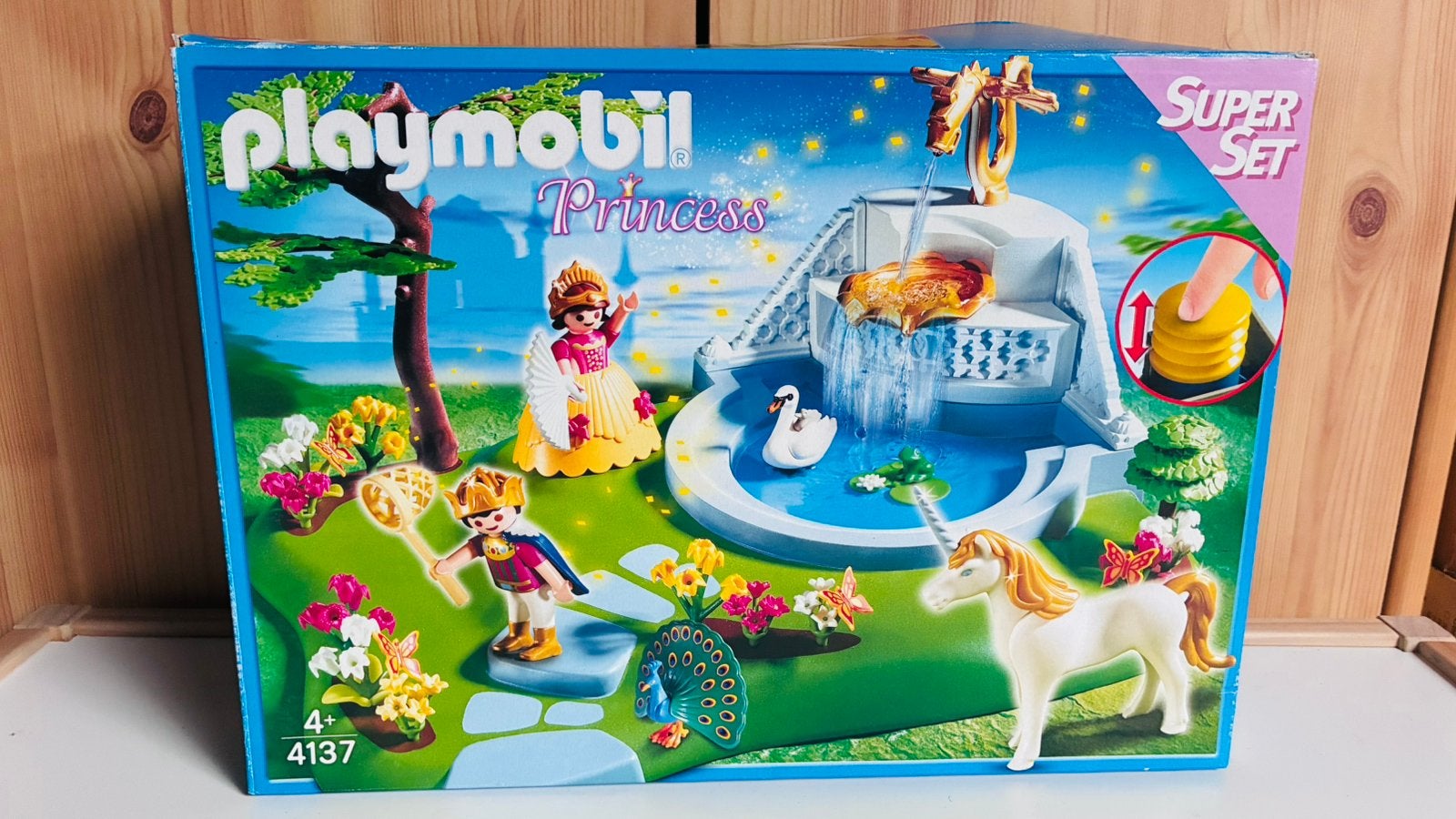 Playmobil 4137  Parc de conte de fées, Autres séries, Comme neuf, Figurines, Kit complet