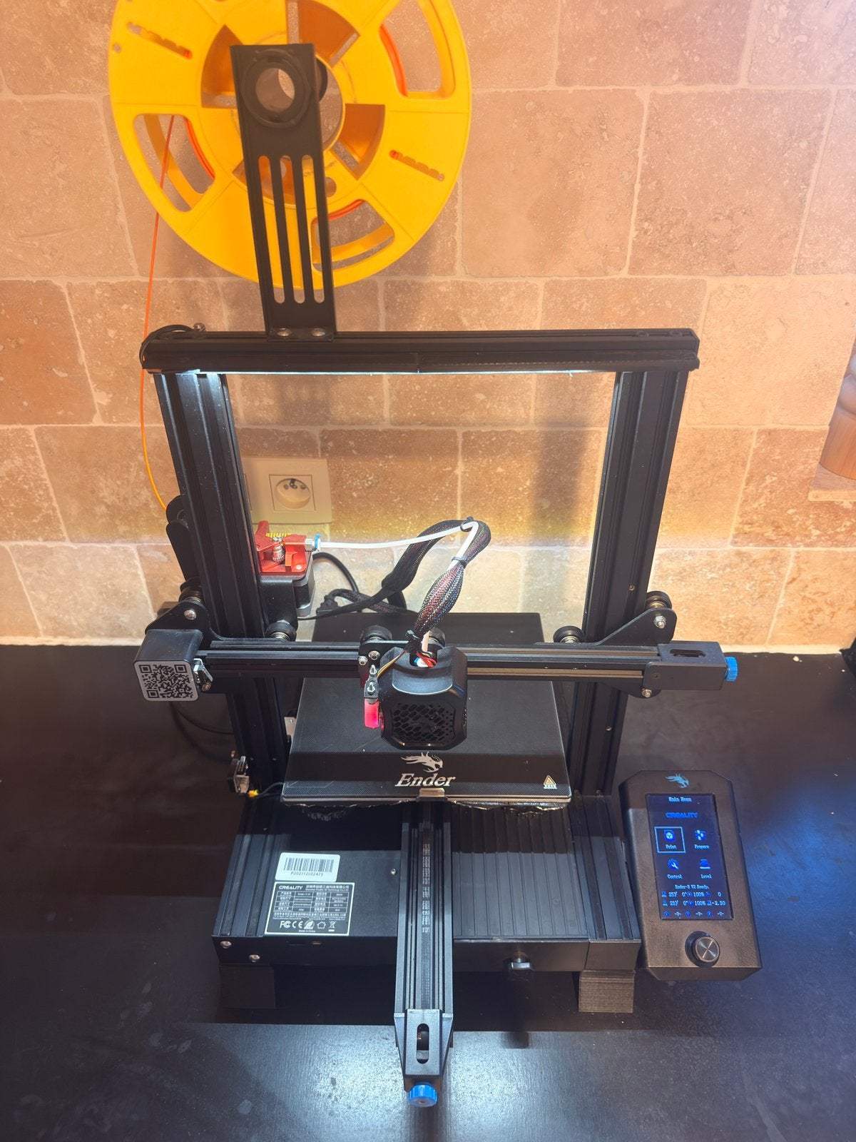Ender 3 V2 en parfait état, Informatique & Logiciels, Enlèvement, Utilisé, 3 ou plus, Filament