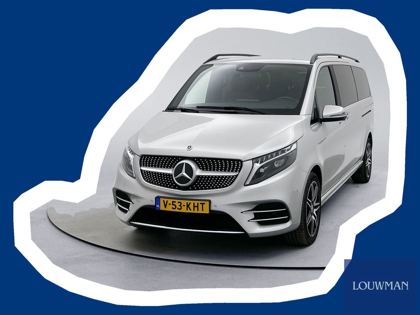 Mercedes-Benz V-klasse 250d 4-MATIC Dubbele Cabine Extra Lan, Auto's, Mercedes-Benz, Automaat, Monovolume, Parkeersensor, Bedrijf
