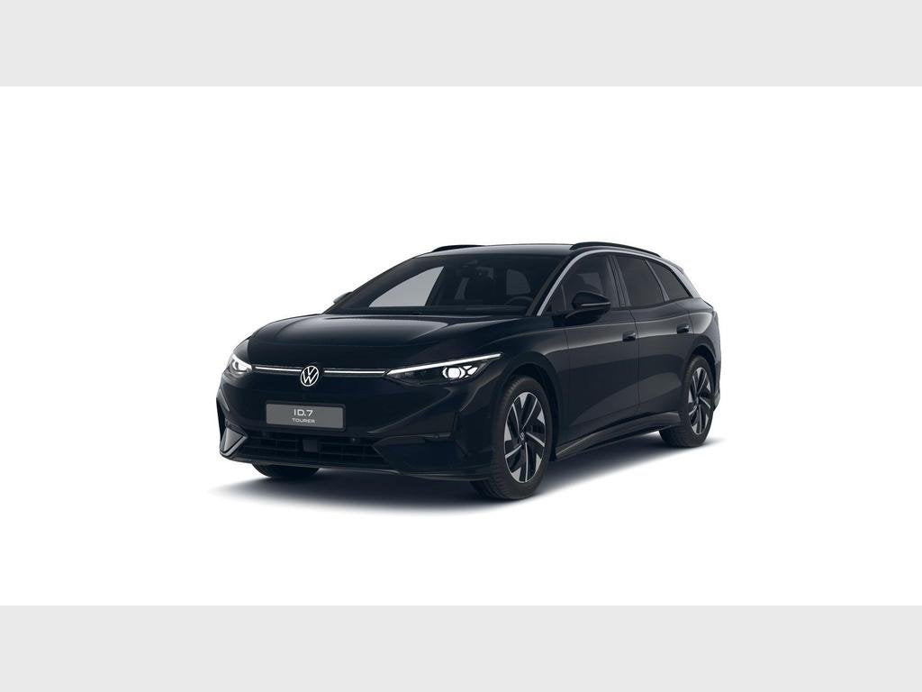 Volkswagen ID.7 Tourer Tourer Pro Business Premium 77 kWh 21, Auto's, Volkswagen, Automaat, Zwart, Break, Te koop