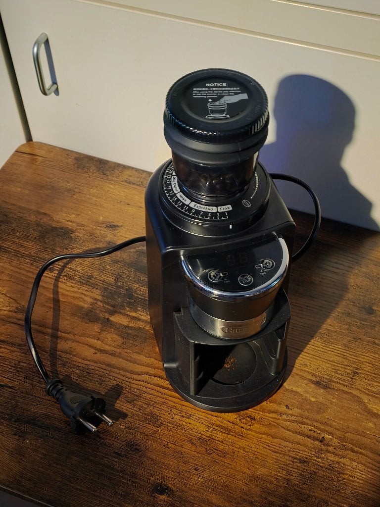 HiBREW Coffee Grinder G3A, Ophalen of Verzenden, Zo goed als nieuw, Koffiebonen