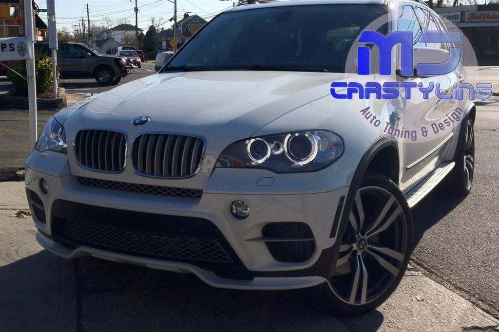 BMW X5 E70 LCI – Voorbumper spoiler [Aero look], Ophalen of Verzenden