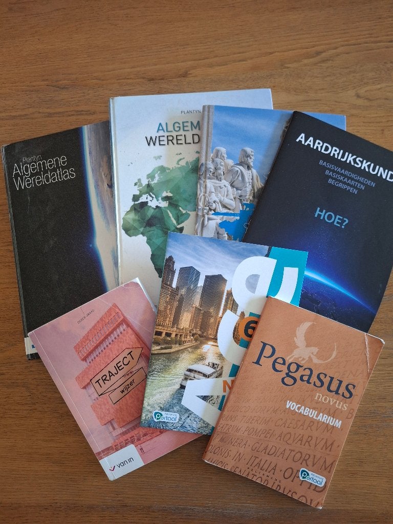 Schoolboeken - studieboeken, Enlèvement ou Envoi, Utilisé, Ne s'applique pas