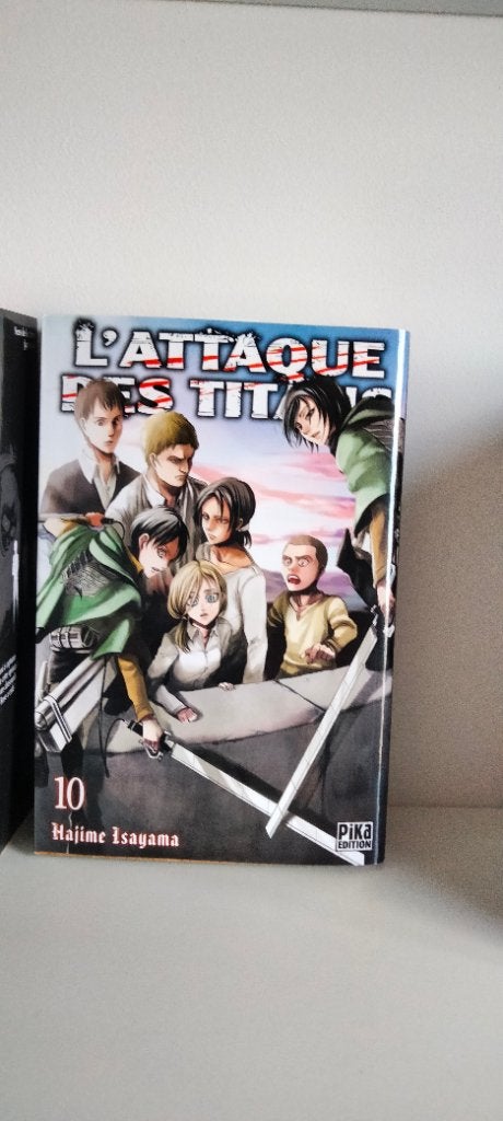 Mangas l'attaque des Titans, Enlèvement ou Envoi