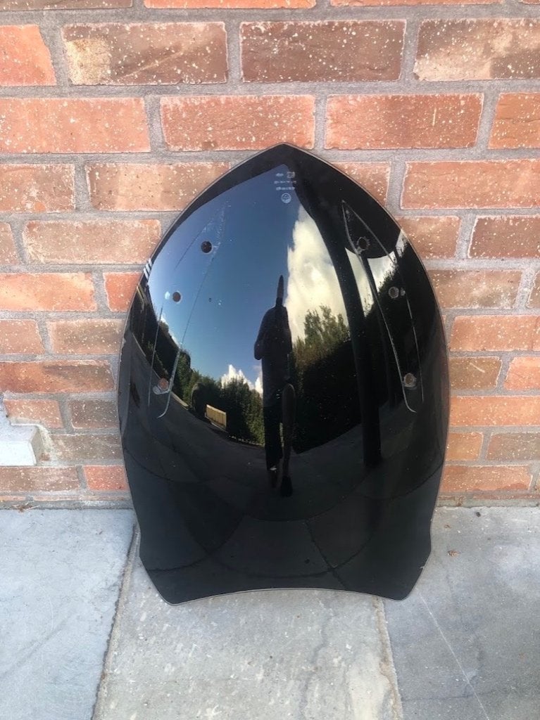 Windscherm BMW R1200RT, Ophalen