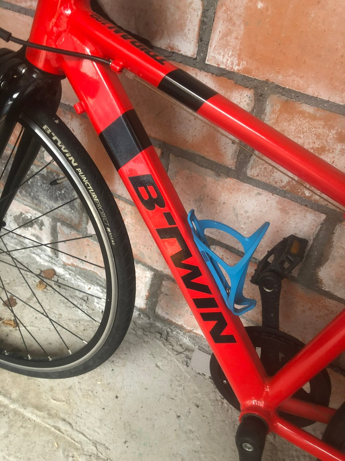 Vélo de route pour enfants Triban 100 26 pouces, Vélos & Vélomoteurs, 26 pouces, Frein sur jante, Aluminium, Comme neuf